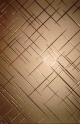 Стекло Лабиринт бронза  4 мм 